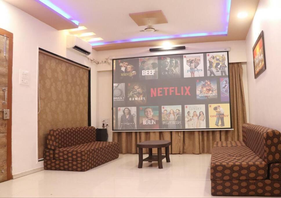 Stayhaven Aqua With Pvt Theatre & Pool Mumbai Exterior foto